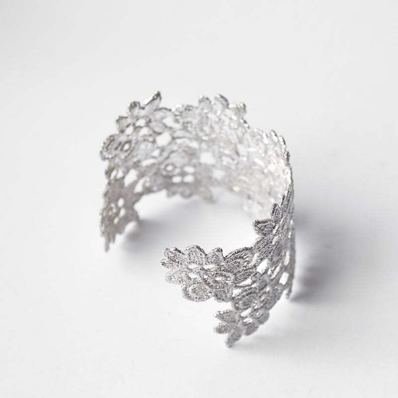 emme / antique lace bangle B005（SIL4021）