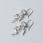 cocoon / jellyfish earrings