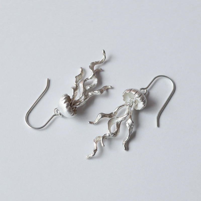 cocoon / jellyfish earrings