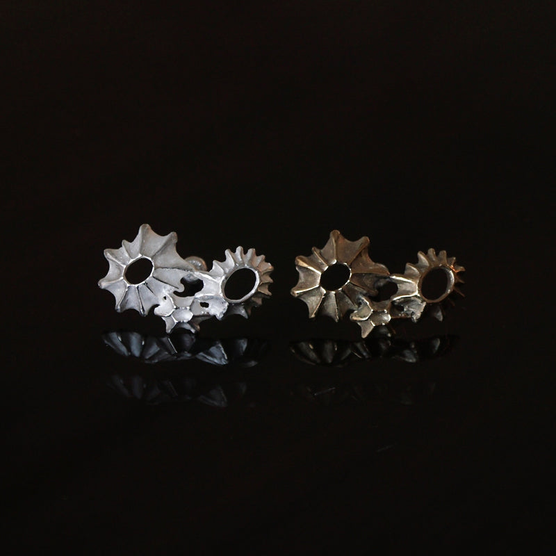 cocoon / Fujitsubo earrings L SV