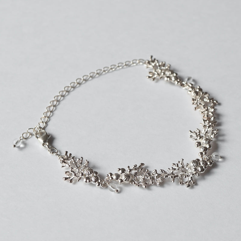 cocoon / "sea crystal" bracelet