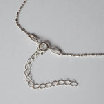 cocoon / Wasurenagusa necklace sapphire