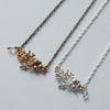 cocoon / "sea crystal" necklace