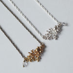 cocoon / "sea crystal" necklace