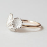 cocoon / "sea landscape ring" anemone S【custom-order Limited edition]