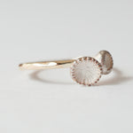 cocoon / "sea landscape ring" anemone S【custom-order Limited edition]