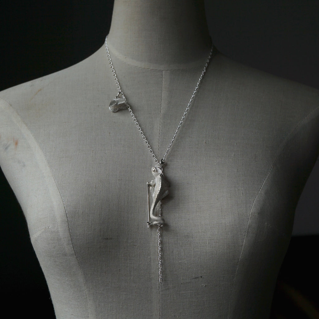 cocoon / Chameleon & Asagi necklace