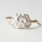 cocoon / "sea landscape ring" leaf coral S【custom-order Limited edition]