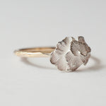 cocoon / "sea landscape ring" leaf coral S【custom-order Limited edition]