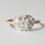 cocoon / "sea landscape ring" leaf coral S【custom-order Limited edition]