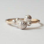 cocoon / "sea landscape ring" anemone S【custom-order Limited edition]