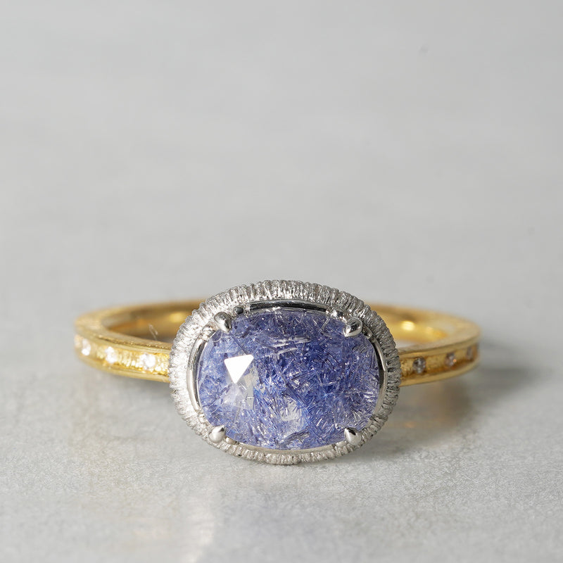 [5/3-5/25 Limited time only] 19un-neuf / Silkload ring Dumorutierite CR08712