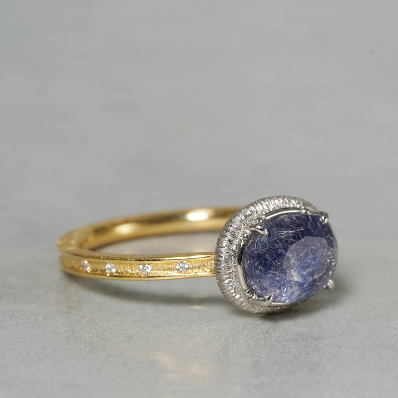 [5/3-5/25 Limited time only] 19un-neuf / Silkload ring Dumorutierite CR08712