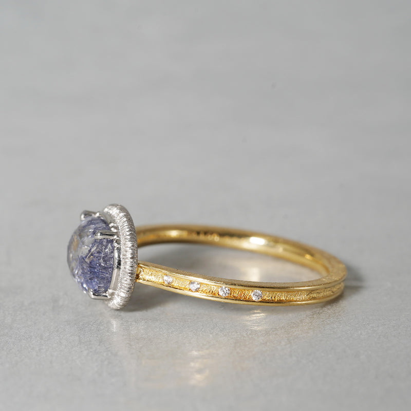 [5/3-5/25 Limited time only] 19un-neuf / Silkload ring Dumorutierite CR08712