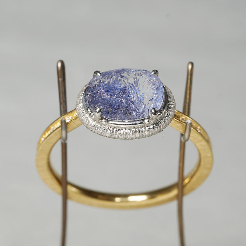 [5/3-5/25 Limited time only] 19un-neuf / Silkload ring Dumorutierite CR08712