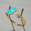[5/3-5/25 Limited time only] 19un-neuf / Morning dew Ring Paraiba tourmaline CR09212