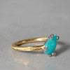 [5/3-5/25 Limited time only] 19un-neuf / Morning dew Ring Paraiba tourmaline CR09212