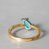 [5/3-5/25 Limited time only] 19un-neuf / Morning dew Ring Paraiba tourmaline CR09212