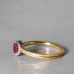 [5/3-5/25 Limited time only] 19un-neuf / Lotus Ring Ruby CR05313