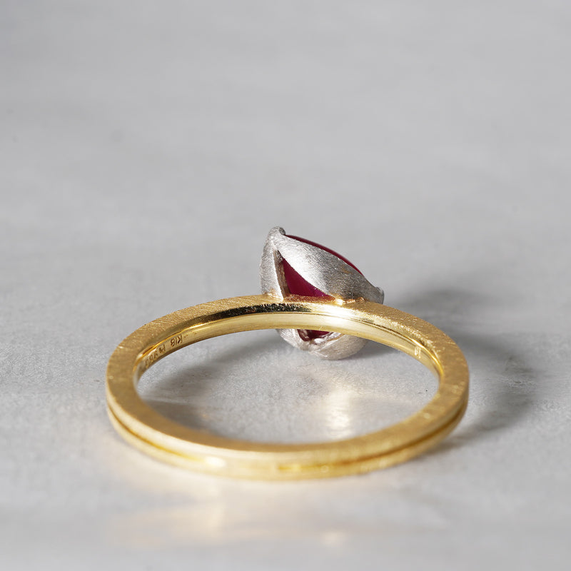 [5/3-5/25 Limited time only] 19un-neuf / Lotus Ring Ruby CR05313