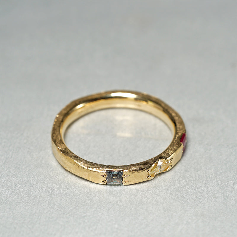 【-12/28 期間限定】GICLAT /  Camino [K18YG / Ruby x Yellow Dia x Alexandrite] GLR821