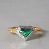 [5/3-5/25 Limited time only] 19un-neuf / Tsukinomichi Ring Emerald CR43115
