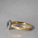 [5/3-5/25 Limited time only] 19un-neuf / Tsukinomichi Ring Emerald CR43115