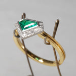 [5/3-5/25 Limited time only] 19un-neuf / Tsukinomichi Ring Emerald CR43115