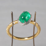 [5/3-5/25 Limited time only] 19un-neuf / Lotus Ring Emerald CR05814