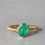 [5/3-5/25 Limited time only] 19un-neuf / Lotus Ring Emerald CR05814