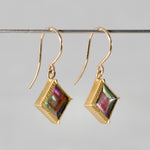 bohem x Takaoka Lacquerware x Fuligoshed / Mother-of-pearl earrings C (bhm-69P)