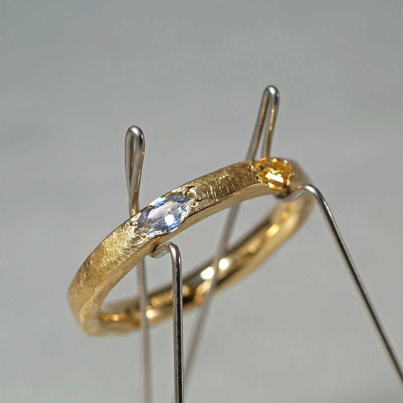 【-12/28 期間限定】GICLAT /  Camino [K18YG / Yelllow Diamond x Bicolor Sapphire] GLR905