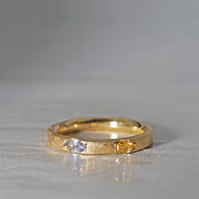 【-12/28 期間限定】GICLAT /  Camino [K18YG / Yelllow Diamond x Bicolor Sapphire] GLR905