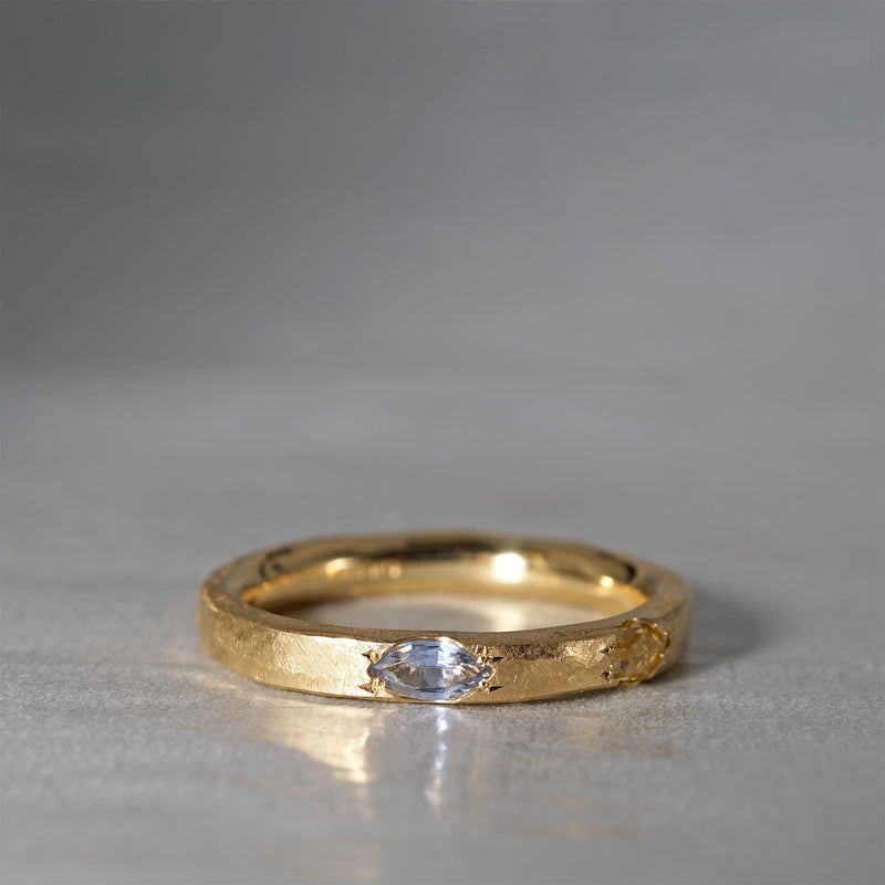 【-12/28 期間限定】GICLAT /  Camino [K18YG / Yelllow Diamond x Bicolor Sapphire] GLR905