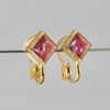 bohem x Takaoka Lacquerware x Fuligoshed / Mother-of-pearl earrings D (bom-69E)