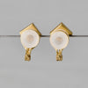 bohem x Takaoka Lacquerware x Fuligoshed / Mother-of-pearl earrings D (bom-69E)