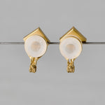 bohem x Takaoka Lacquerware x Fuligoshed / Mother-of-pearl earrings D (bom-69E)