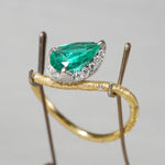 [5/3-5/25 Limited time only] 19un-neuf / Lotus Ring Emerald CR09812