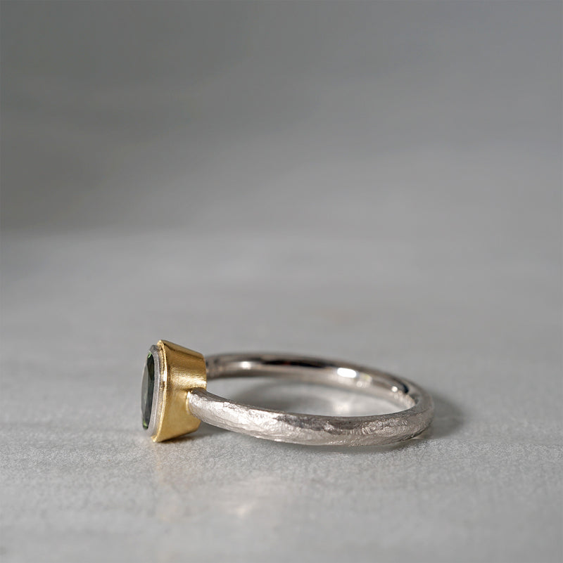 【-12/28 期間限定】GICLAT /  K18YG/Pt900 x  Bicolour sapphire　GLR260　