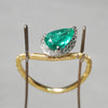 [5/3-5/25 Limited time only] 19un-neuf / Lotus Ring Emerald CR09812