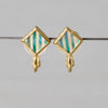 bohem x Takaoka Lacquerware x Fuligoshed / Mother-of-pearl earrings E (bom-69E)