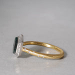 [5/3-5/25 Limited time only] 19un-neuf / Bohemian Ring Emerald CR04212
