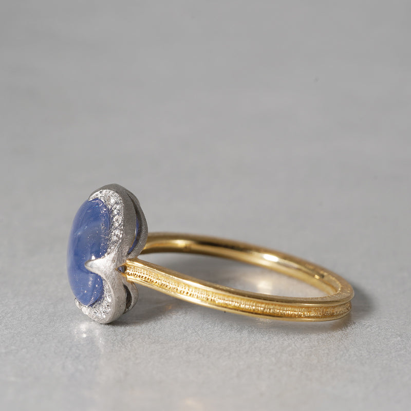 [5/3-5/25 Limited time only] 19un-neuf / Lotus Ring Star Sapphire CR08912