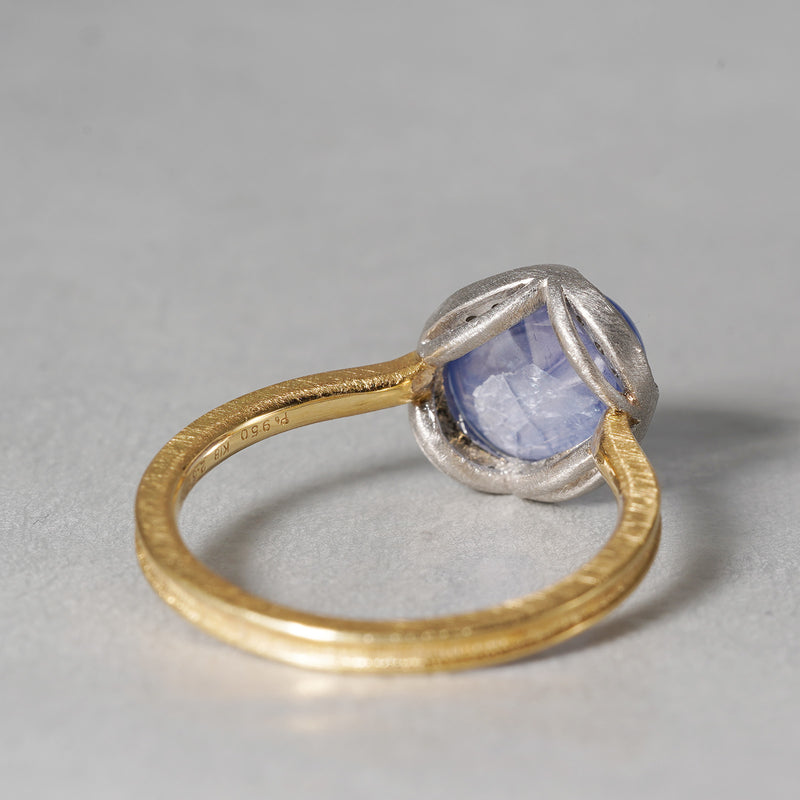 [5/3-5/25 Limited time only] 19un-neuf / Lotus Ring Star Sapphire CR08912