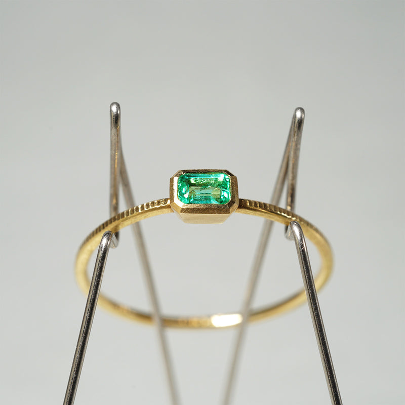 【-12/28 期間限定】GICLAT /  K18YG  Emerald　GLR538