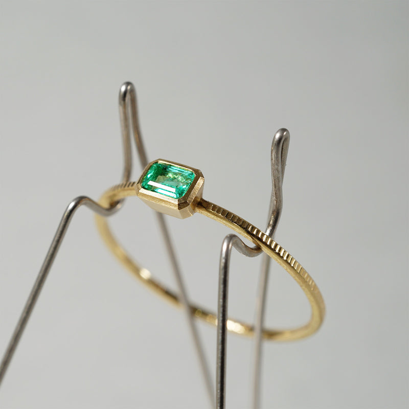 【-12/28 期間限定】GICLAT /  K18YG  Emerald　GLR538