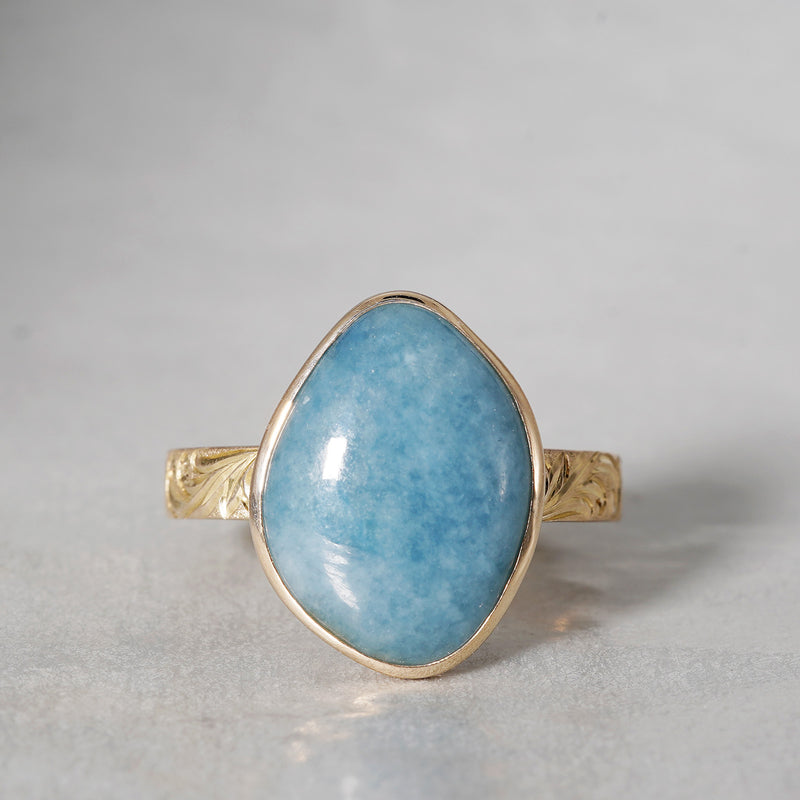 MOEMI SUGIMURA / Itoigawa Jade Ring RGO125-ID226