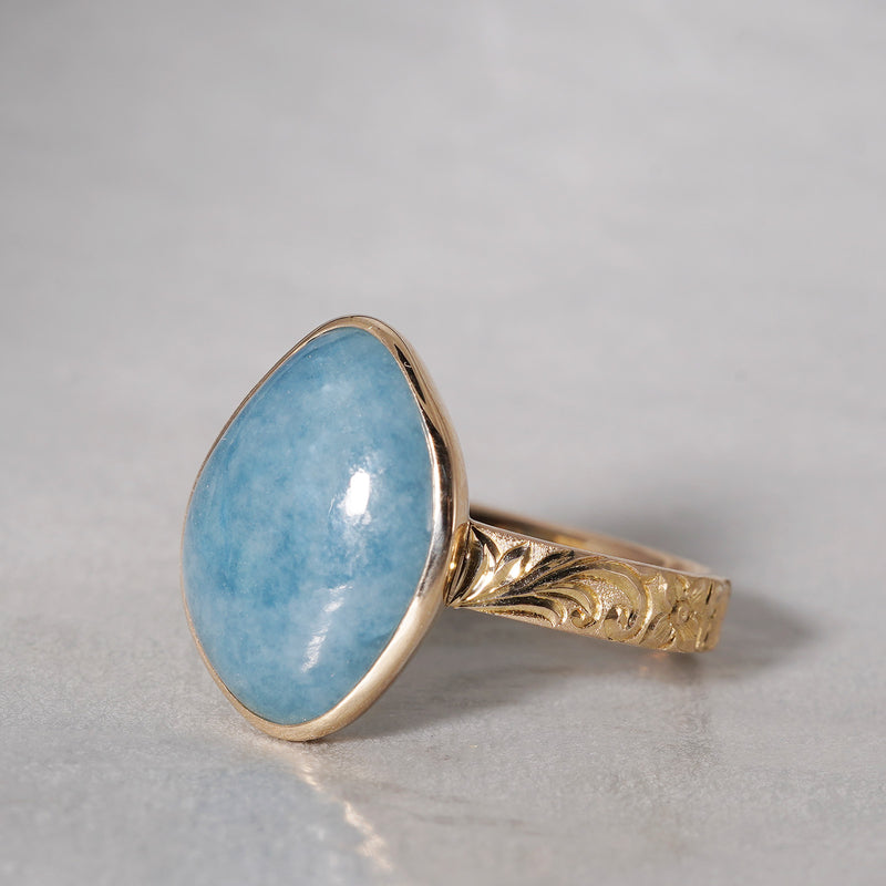 MOEMI SUGIMURA / Itoigawa Jade Ring RGO125-ID226