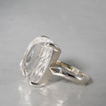 MOEMI SUGIMURA / Back Carving Quartz Ring RGCN24-ID222