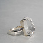 MOEMI SUGIMURA / Back Carving Quartz Ring RGCN24-ID222